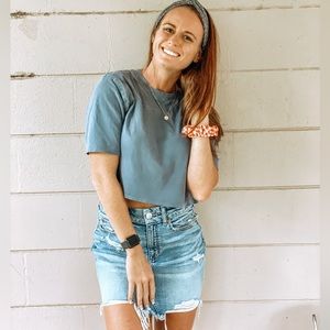 American Eagle Super Stretch Denim Skirt